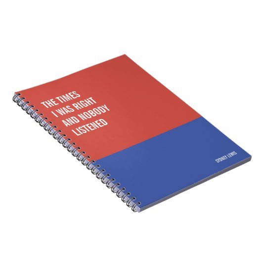 Carnet J'avais raison et personne n'avait écouté, Snarky (Côté Droit)