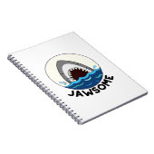 Carnet Jawsome Funny Shark Teeth Pun (Côté Droit)