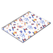 Carnet Jay Peak Vermont Ski Motif de snowboard (Côté gauche)