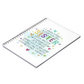 Carnet Je combattrais une ours pour toi soeur (Côté gauche)