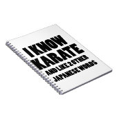 Carnet Je connais le karaté (Côté Droit)
