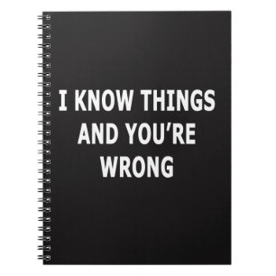 Carnet Je Connais Les Choses