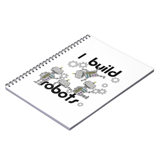 Carnet Je construis des robots (Côté gauche)