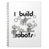 Carnet Je construis des robots (Devant)