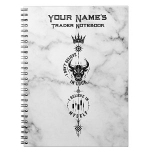 Carnet Je crois en moi-même Symbole Classique de Marbre T