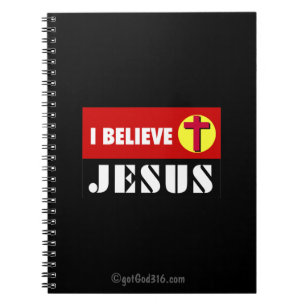 Carnet Je crois Jésus gotGod316.com