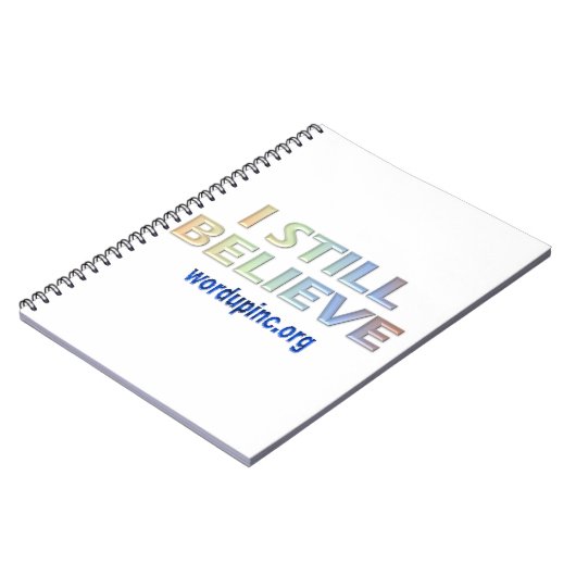 Carnet Je Crois Toujours (Côté gauche)