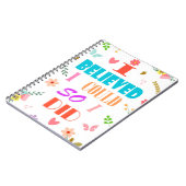 Carnet Je croyais pouvoir (Côté gauche)