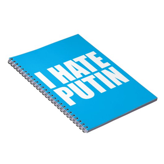 Carnet Je déteste Poutine (Côté Droit)