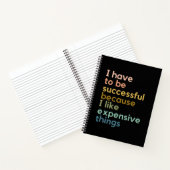 Carnet Je Dois Réussir Parce Que J'Ai L'Impression Coûteu (Intérieur)