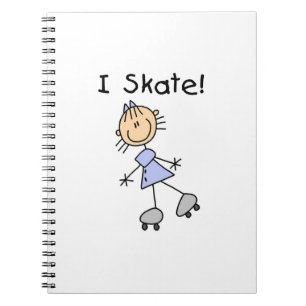 Carnet Je Fais Du Roller Girl Patineuse