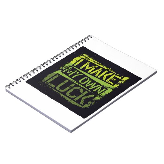 Carnet Je Fais Mon Propre Portable De Chance (Côté gauche)