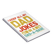 Carnet Je Garde Tout Mon Père Blague Dans Un Papa-A-Base (Côté Droit)