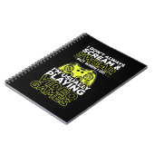 Carnet Je Joue Habituellement À Des Jeux Vidéo (Côté gauche)