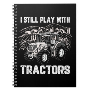 Carnet Je Joue Toujours Avec Les Tracteurs