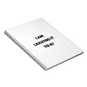 Carnet Je le laisse à l'IA (Côté Droit)