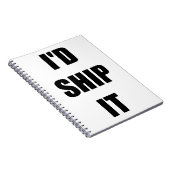 Carnet Je l'embarquerais (Côté Droit)