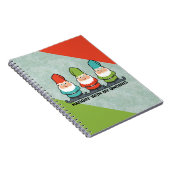 Carnet Je M'Accroche Avec Mes Gnomies Homies (Côté Droit)