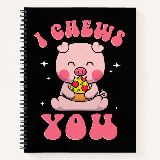 Carnet Je mâche ta pizza (Devant)