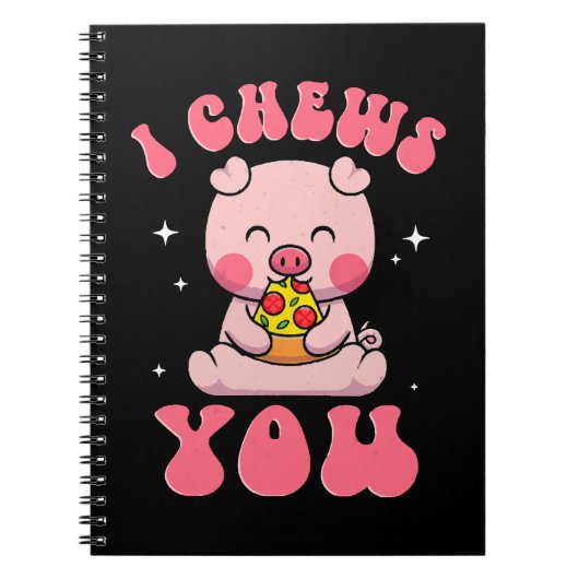 Carnet Je mâche ta pizza (Devant)