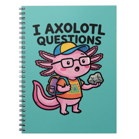 Carnet Je me pose des questions Salamandre léopard l'écol (Devant)
