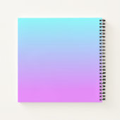 Carnet Je me réveille reconnaissant (Dos)