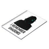 Carnet Je Me Souviens Des Ombres - Conception De Chiffres (Côté gauche)