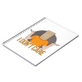 Carnet Je m'en fiche (Côté gauche)