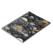 Carnet Je mérite de guérir - Moody Botanical Design 2 (Côté gauche)