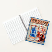 Carnet Je n’ai pas élevé mon garçon pour être un soldat (Intérieur)