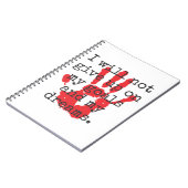 Carnet Je N'Abandonnerai Pas Mes Objectifs - Inspirationa (Côté gauche)