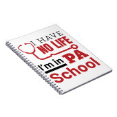 Carnet Je n'ai pas de vie dans PA Assistant de médecine s (Côté Droit)