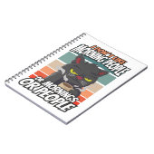 Carnet Je n'aime pas les matins, les matins ou les gens (Côté gauche)