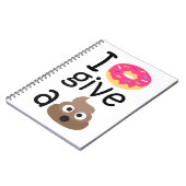 Carnet Je ne donne pas d'émoticône (Côté gauche)