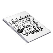 Carnet Je ne fais pas toujours rouler une joint (Côté Droit)