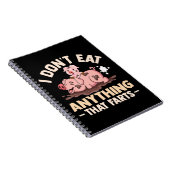 Carnet Je ne mange rien qui péte (Côté Droit)