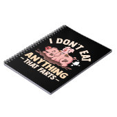 Carnet Je ne mange rien qui péte (Côté gauche)