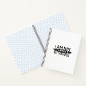 Carnet Je ne suis pas parfait, mais je suis unique (Intérieur)