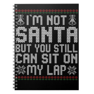 Carnet Je ne suis pas Père Noël, mais vous pouvez toujour