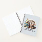 Carnet Je ne suis pas un chat mignon (Intérieur)