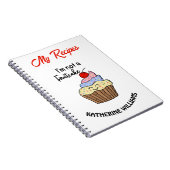 Carnet Je ne suis pas une coutume de gâteau aux fruits (Côté Droit)