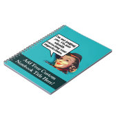 Carnet Je ne te juge pas... Retro Woman (Côté gauche)