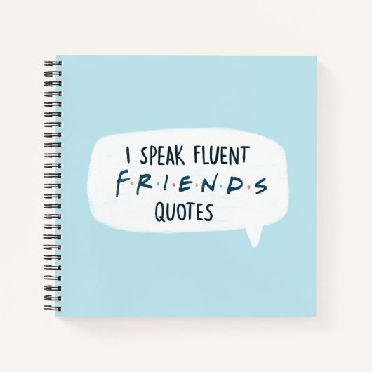 Carnet Je parle des devis Fluent FRIENDS™ (Devant)