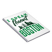 Carnet Je Parle Fluent Boston Accent Bostonien (Côté Droit)