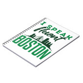 Carnet Je Parle Fluent Boston Accent Bostonien (Côté gauche)
