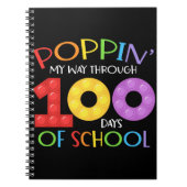 Carnet Je passe 100 jours à l'école (Devant)