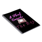 Carnet Je pense à l'extérieur de la boîte ZA. (Côté Droit)