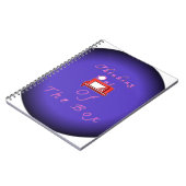 Carnet Je pense en dehors de la boîte. (Côté gauche)