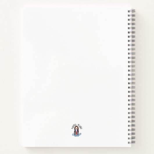 Carnet Je peux faire des choses difficiles 8,5 x 11 (Dos)