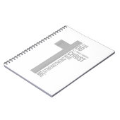 Carnet Je Peux Faire Tout Par Le Christ Qui Renforce (Côté gauche)